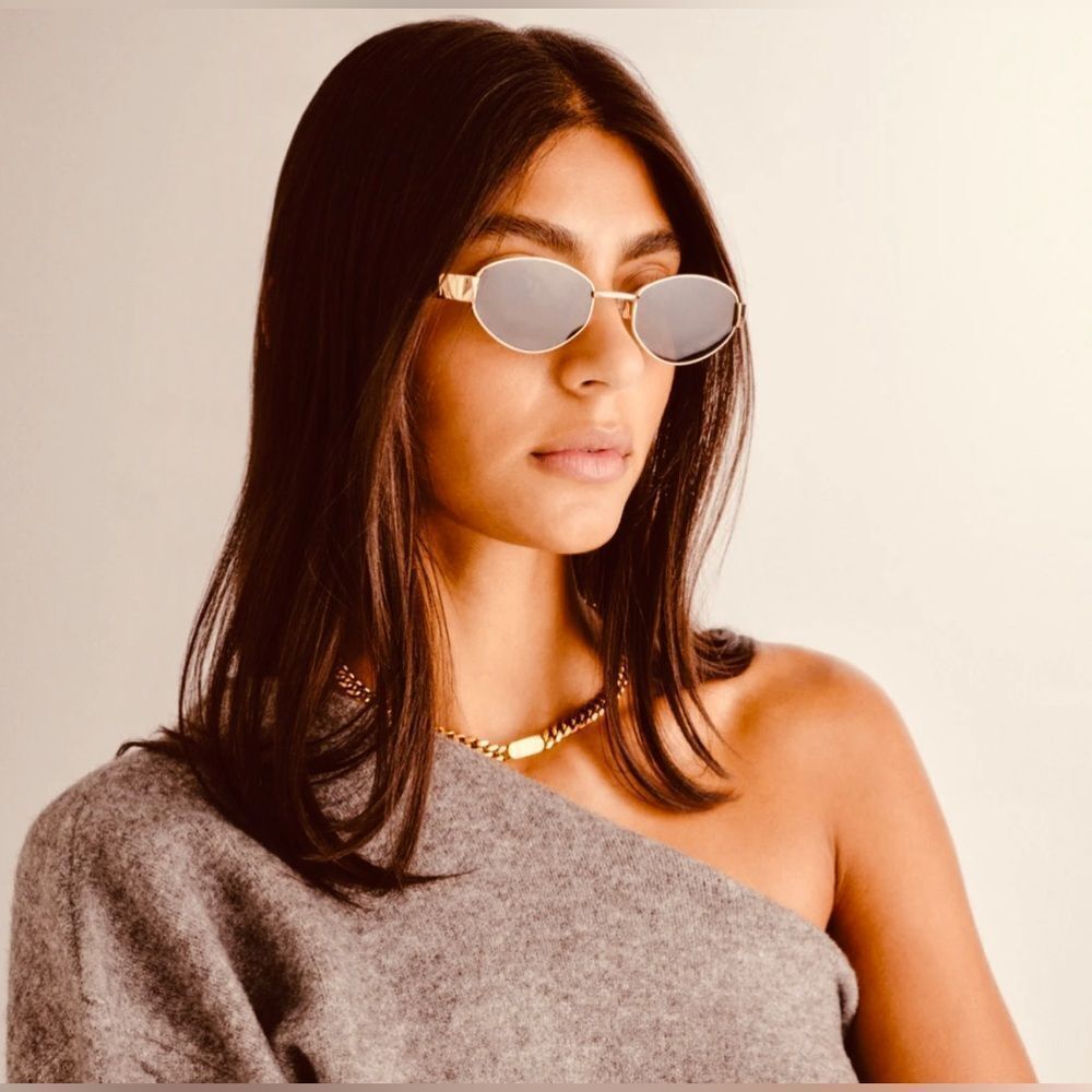 Gold Frame Sunglasses